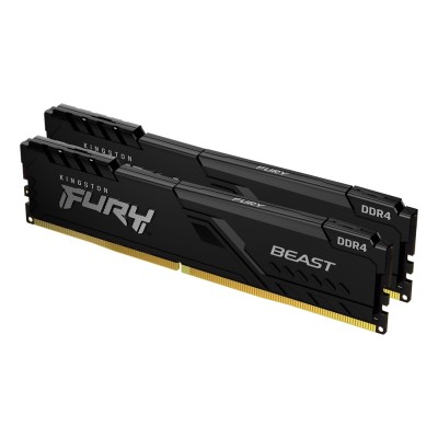 Memorie RAM Kingston FURY Beast, 32GB (2x16GB) DDR4, 3200MHz, CL16, Dual Channel Memorie RAM Kingston FURY Beast, 32GB (2x16GB) DDR4, 3200MHz, CL16, Dual Channel