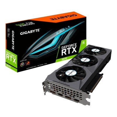Placa video Gigabyte GeForce RTX 3070 EAGLE OC 2.0 8GB GDDR6 256-bit, PCI Express 4.0 Placa video Gigabyte GeForce RTX 3070 EAGLE OC 2.0 8GB GDDR6 256-bit, PCI Express 4.0