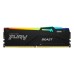 Memorie RAM Kingston FURY Beast RGB, 8GB DDR5, 6000MHz, CL36 Memorie RAM Kingston FURY Beast RGB, 8GB DDR5, 6000MHz, CL36