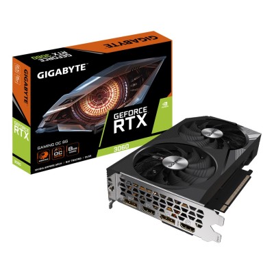 Placa video Gigabyte GeForce RTX 3060 GAMING OC 8GB GDDR6 128-bit, PCI Express 4.0