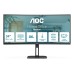 Monitor AOC 34 inch, 3440 x 1440 px, VA, 100 Hz, Curbat