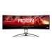 Monitor AOC AG493UCX2 48.8 inch, 5120 x 1440 px, VA, 165 Hz, Curbat, Gaming