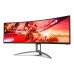 Monitor AOC AG493UCX2 48.8 inch, 5120 x 1440 px, VA, 165 Hz, Curbat, Gaming