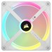 Ventilator carcasa Corsair iCUE LINK QX140 140mm, PWM, RGB, Alb, pachet x2 Ventilator carcasa Corsair iCUE LINK QX140 140mm, PWM, RGB, Alb, pachet x2