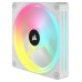 Ventilator carcasa Corsair iCUE LINK QX140 140mm, PWM, RGB, Alb, pachet x2 Ventilator carcasa Corsair iCUE LINK QX140 140mm, PWM, RGB, Alb, pachet x2