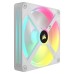 Ventilator carcasa Corsair iCUE LINK QX140 140mm, PWM, RGB, Alb, pachet x2 Ventilator carcasa Corsair iCUE LINK QX140 140mm, PWM, RGB, Alb, pachet x2