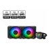 Cooler CPU MSI MAG CORELIQUID 240R V2, 2x120mm, ARGB