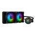 Cooler CPU MSI MAG CORELIQUID 240R V2, 2x120mm, ARGB