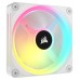 Ventilator carcasa Corsair iCUE LINK QX120 RGB 120mm, PWM, RGB, Alb
