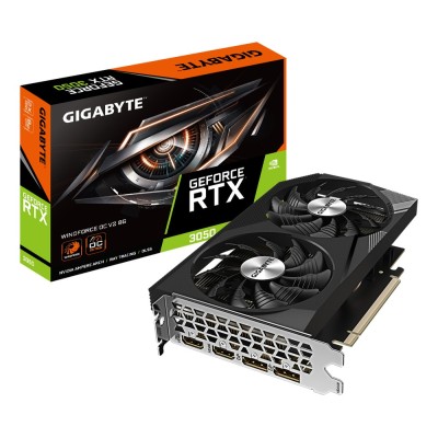 Placa video Gigabyte GeForce RTX 3050 WINDFORCE OC V2 8GB GDDR6 128-bit, PCI Express 4.0 Placa video Gigabyte GeForce RTX 3050 WINDFORCE OC V2 8GB GDDR6 128-bit, PCI Express 4.0