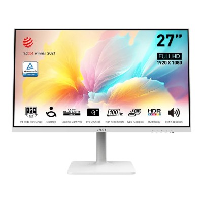 Monitor MSI Modern 27 inch, 1920 x 1080 px, IPS, 100 Hz Monitor MSI Modern 27 inch, 1920 x 1080 px, IPS, 100 Hz