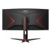 Monitor AOC CU34G2XP 34 inch, 3440 x 1440 px, VA, 180 Hz, Curbat, Gaming
