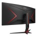 Monitor AOC CU34G2XP 34 inch, 3440 x 1440 px, VA, 180 Hz, Curbat, Gaming