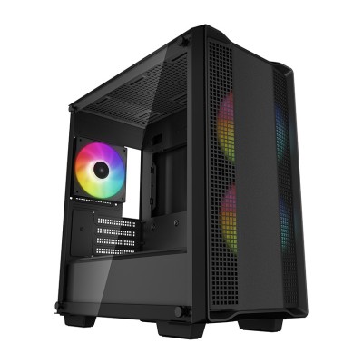 Carcasa DeepCool CC360 ARGB Mid Tower, tempered glass