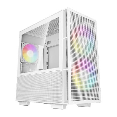 Carcasa DeepCool CH360 WH Mini Tower, tempered glass, Alb Carcasa DeepCool CH360 WH Mini Tower, tempered glass, Alb
