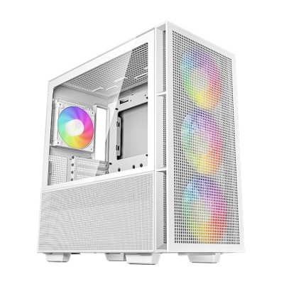 Carcasa DeepCool CH560 WH Mid Tower, tempered glass, Alb