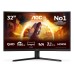 Monitor AOC CQ32G4VE 31.5 inch, 2560 x 1440 px, VA, 180 Hz, Curbat, Gaming