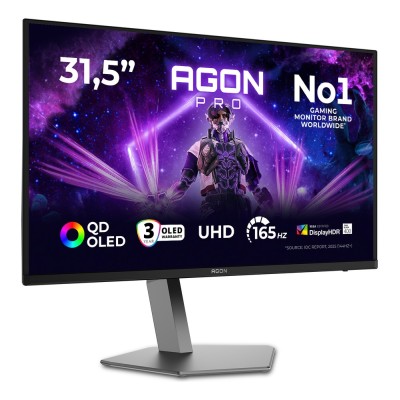 Monitor AOC AG326UD 31.5 inch, 3840 x 2160 px, OLED, 165 Hz, Gaming
