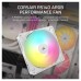 Ventilator carcasa Corsair RS140 ARGB PWM 140mm, Alb Ventilator carcasa Corsair RS140 ARGB PWM 140mm, Alb
