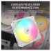 Ventilator carcasa Corsair RS120 ARGB 120mm, PWM, ARGB, Alb Ventilator carcasa Corsair RS120 ARGB 120mm, PWM, ARGB, Alb