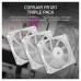 Ventilator carcasa Corsair RS120 120mm, PWM, Alb, pachet x3 Ventilator carcasa Corsair RS120 120mm, PWM, Alb, pachet x3
