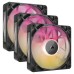 Ventilator carcasa Corsair iCUE LINK RX120 MAX RGB 120mm, Performanta, PWM, RGB, pachet x3 Ventilator carcasa Corsair iCUE LINK RX120 MAX RGB 120mm, Performanta, PWM, RGB, pachet x3