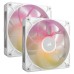 Ventilator carcasa Corsair iCUE LINK RX140 MAX RGB 140mm, Performanta, PWM, RGB, Alb, pachet x2 Ventilator carcasa Corsair iCUE LINK RX140 MAX RGB 140mm, Performanta, PWM, RGB, Alb, pachet x2