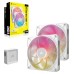 Ventilator carcasa Corsair iCUE LINK RX140 MAX RGB 140mm, Performanta, PWM, RGB, Alb, pachet x2 Ventilator carcasa Corsair iCUE LINK RX140 MAX RGB 140mm, Performanta, PWM, RGB, Alb, pachet x2