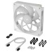 Ventilator carcasa Corsair iCUE LINK RX140 MAX RGB 140mm, Performanta, PWM, RGB, Alb