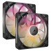 Ventilator carcasa Corsair iCUE LINK RX140 MAX RGB 140mm, Performanta, PWM, RGB, pachet x2 Ventilator carcasa Corsair iCUE LINK RX140 MAX RGB 140mm, Performanta, PWM, RGB, pachet x2