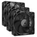 Ventilator carcasa Corsair iCUE LINK RX120 MAX 120mm, Performanta, PWM, pachet x3