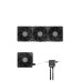 Ventilator carcasa Corsair iCUE LINK RX120 MAX 120mm, Performanta, PWM, pachet x3