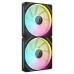 Ventilator carcasa Corsair iCUE LINK LX140 RGB 140mm, PWM, RGB, pachet x2
