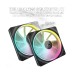 Ventilator carcasa Corsair iCUE LINK LX140 RGB 140mm, PWM, RGB, pachet x2