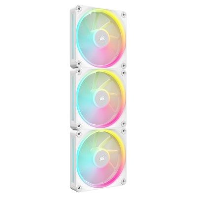 Ventilator carcasa Corsair iCUE LINK LX120 RGB 120mm, PWM, RGB, Alb, pachet x3