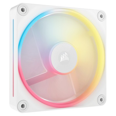 Ventilator carcasa Corsair iCUE LINK LX120-R RGB 120mm, PWM, RGB, Alb Ventilator carcasa Corsair iCUE LINK LX120-R RGB 120mm, PWM, RGB, Alb