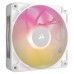 Ventilator carcasa Corsair iCUE LINK RX120 MAX RGB 120mm, Performanta, PWM, RGB, Alb
