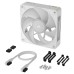 Ventilator carcasa Corsair iCUE LINK RX120 MAX RGB 120mm, Performanta, PWM, RGB, Alb