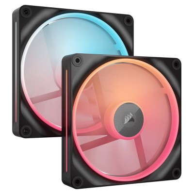 Ventilator carcasa Corsair iCUE LINK LX140-R RGB 140mm, PWM, RGB, pachet x2 Ventilator carcasa Corsair iCUE LINK LX140-R RGB 140mm, PWM, RGB, pachet x2
