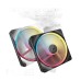 Ventilator carcasa Corsair iCUE LINK LX140-R RGB 140mm, PWM, RGB, pachet x2 Ventilator carcasa Corsair iCUE LINK LX140-R RGB 140mm, PWM, RGB, pachet x2