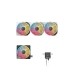 Ventilator carcasa Corsair iCUE LINK LX140-R RGB 140mm, PWM, RGB, pachet x2 Ventilator carcasa Corsair iCUE LINK LX140-R RGB 140mm, PWM, RGB, pachet x2