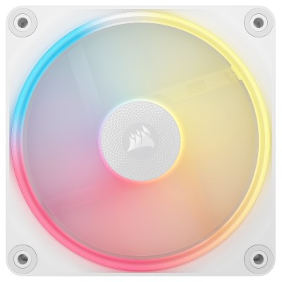 Ventilator carcasa Corsair iCUE LINK LX120-R 120mm, PWM, RGB, Alb, pachet x3 Ventilator carcasa Corsair iCUE LINK LX120-R 120mm, PWM, RGB, Alb, pachet x3