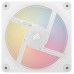 Ventilator carcasa Corsair iCUE LINK LX120-R 120mm, PWM, RGB, Alb, pachet x3 Ventilator carcasa Corsair iCUE LINK LX120-R 120mm, PWM, RGB, Alb, pachet x3