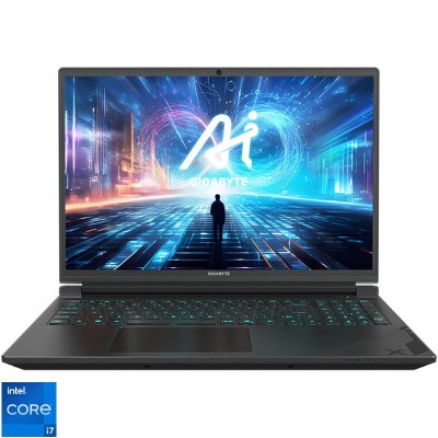 Laptop Gigabyte G6X Gaming cu procesor Intel Core i7-13650HX până la 4.90GHz, 16 Laptop Gigabyte G6X Gaming cu procesor Intel Core i7-13650HX până la 4.90GHz, 16