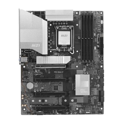 Placa de baza MSI PRO B860-P, Intel B860, LGA 1851, ATX, DDR5, Thunderbolt 4 Placa de baza MSI PRO B860-P, Intel B860, LGA 1851, ATX, DDR5, Thunderbolt 4