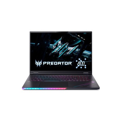 Laptop Acer Predator Helios 18 AI PH18-73-96HZ Gaming cu procesor Intel Core Ultra 9 275HX până la 5.4GHz, 18" 2560 x 1600 px IPS, 250Hz, 32GB DDR5, 2TB SSD, NVIDIA GeForce RTX 5080, Windows 11 Pro, Abyssal Black, 2 ani Laptop Acer Predator Helios 18 AI PH18-73-96HZ Gaming cu procesor Intel Core Ultra 9 275HX până la 5.4GHz, 18" 2560 x 1600 px IPS, 250Hz, 32GB DDR5, 2TB SSD, NVIDIA GeForce RTX 5080, Windows 11 Pro, Abyssal Black, 2 ani