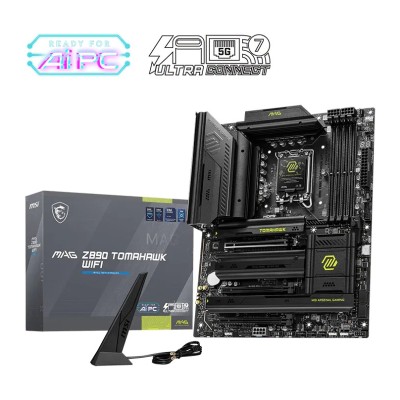 Placa de baza MSI MAG Z890 TOMAHAWK WIFI, Intel Z890, LGA 1851, ATX, DDR5, Wi-Fi 7 Placa de baza MSI MAG Z890 TOMAHAWK WIFI, Intel Z890, LGA 1851, ATX, DDR5, Wi-Fi 7