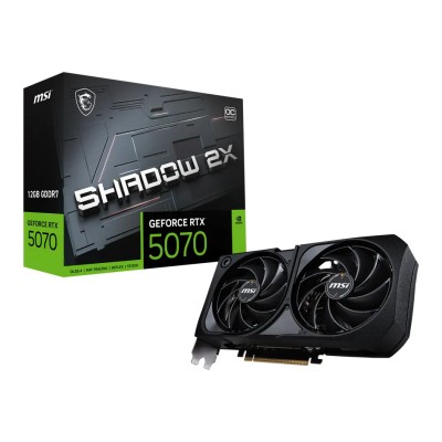 Placa video MSI GeForce RTX 5070 SHADOW 2X OC 12GB GDDR7 192-bit, PCI Express 5.0