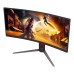 Monitor AOC CU34G4Z 34 inch, 3440 x 1440 px, VA, 240 Hz, Curbat, Gaming