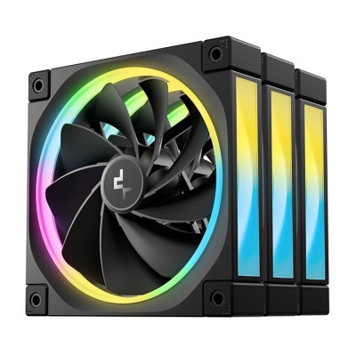 Ventilator carcasa DeepCool FL12R 120mm, PWM, ARGB, pachet x3 Ventilator carcasa DeepCool FL12R 120mm, PWM, ARGB, pachet x3